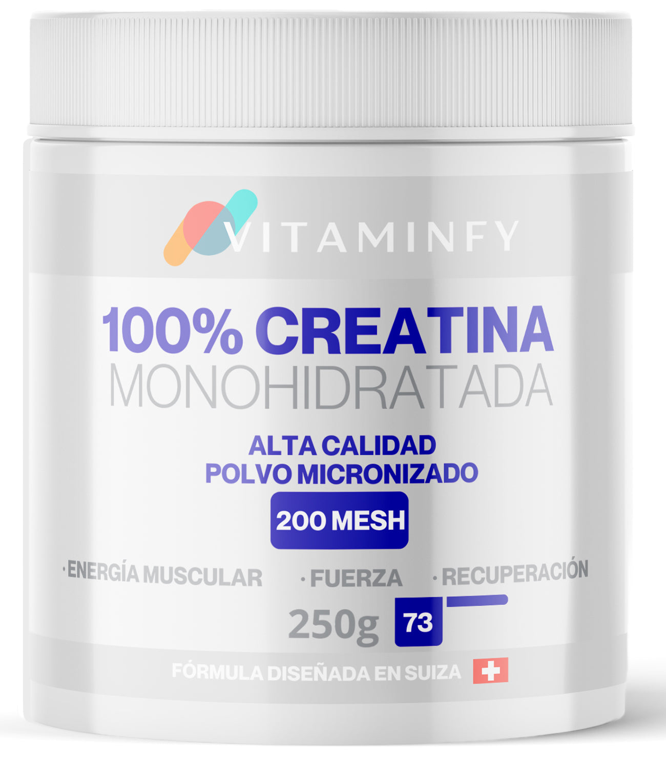 CREATINA 100% MONOHIDRATADA 250G
