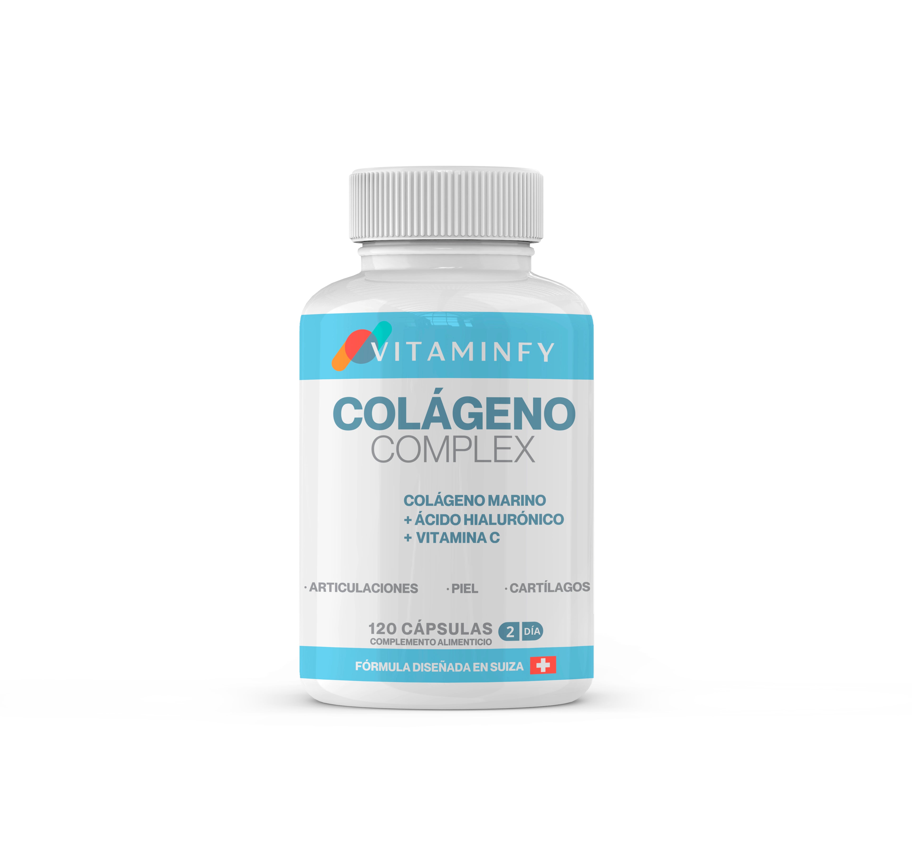 COLÁGENO COMPLEX CON VITAMINA C Y ÁCIDO HIALURÓNICO